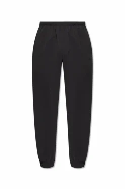 Moncler CZARNY Ortalionowe spodnie