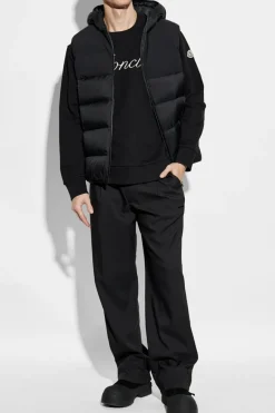 Moncler CZARNY Puchowa kamizelka `Bresse`