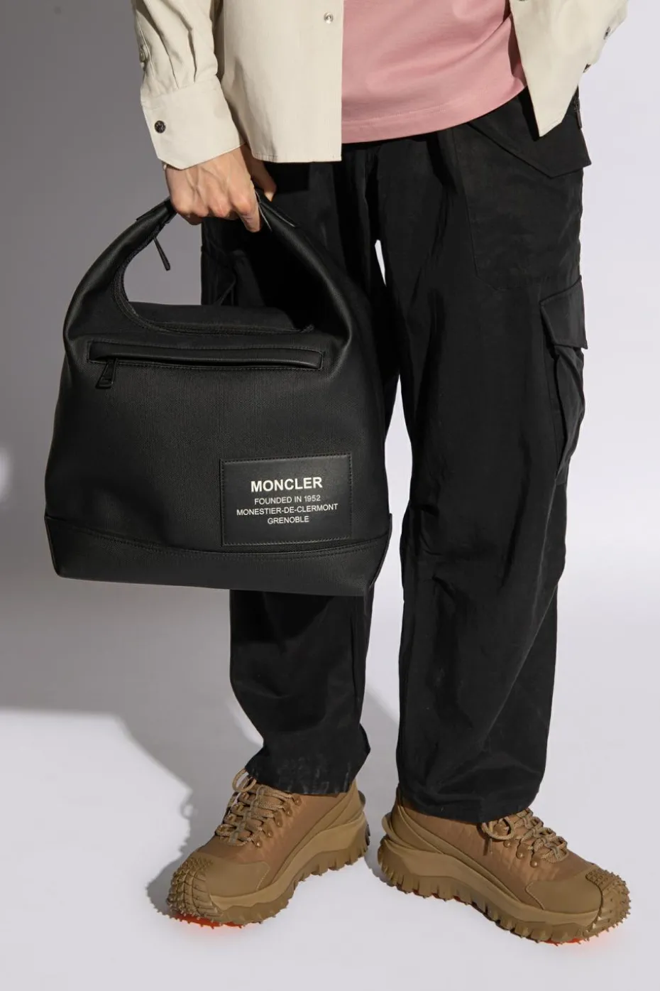 Moncler CZARNY Torba do ręki ‘Nakoa’