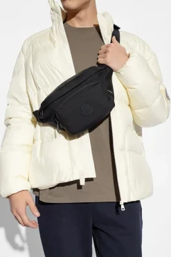 Moncler CZARNY Torba na pas ‘Durance’