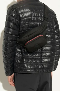 Moncler CZARNY Torba na pas `Durance`