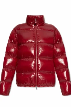 Moncler CZERWONY Kurtka puchowa `Abbadia`