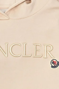 Moncler Enfant beżowy Bluza z logo