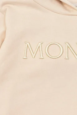 Moncler Enfant beżowy Bluza z logo