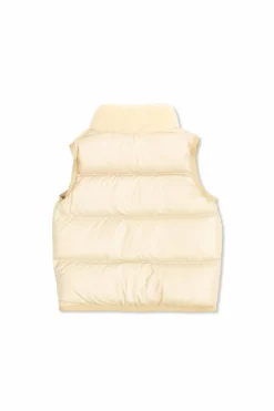 Moncler Enfant beżowy Kamizelka puchowa `Ernst`