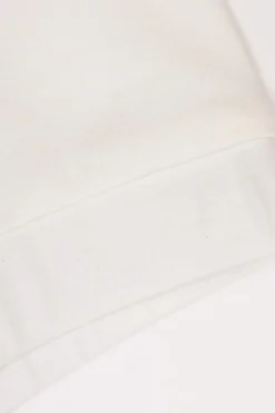 Moncler Enfant BIAŁY Bawełniane legginsy