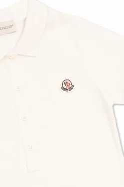 Moncler Enfant BIAŁY Sukienka typu ‘polo’