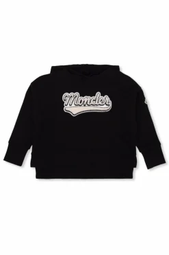 Moncler Enfant CZARNY Bluza z logo