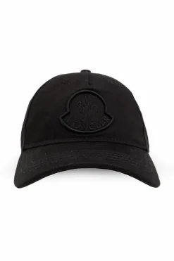 Moncler Enfant CZARNY Czapka z daszkiem