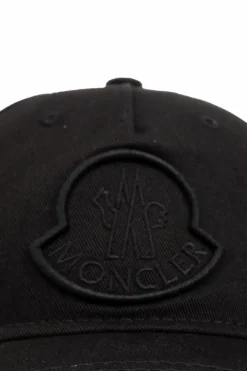 Moncler Enfant CZARNY Czapka z daszkiem