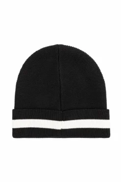 Moncler Enfant CZARNY Czapka z logo