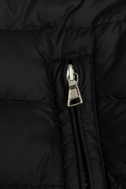 Moncler Enfant CZARNY Kurtka ‘Clemente’