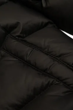 Moncler Enfant CZARNY Kurtka puchowa z kapturem