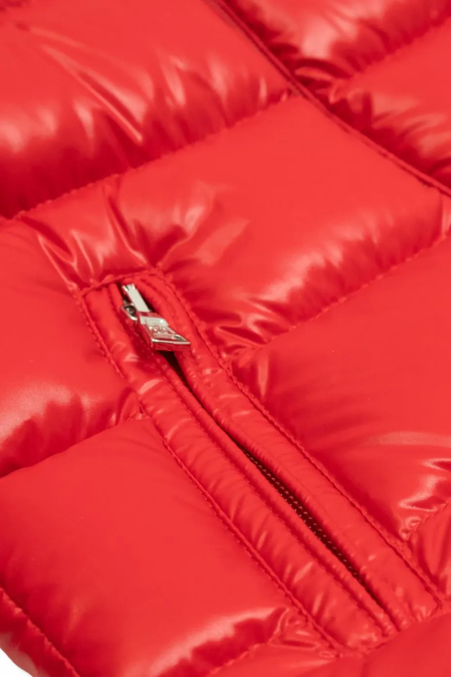 Moncler Enfant CZERWONY Kurtka puchowa `Maya`
