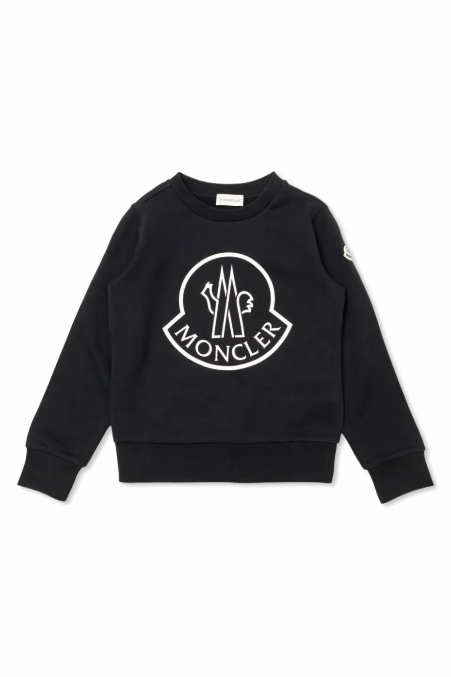 Moncler Enfant GRANATOWY Bluza z logo