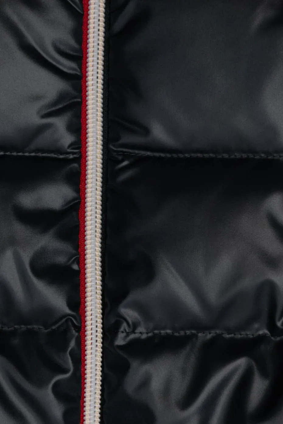 Moncler Enfant GRANATOWY Kardigan z pikowaną wstawką