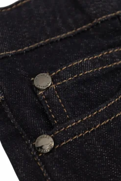 Moncler Enfant GRANATOWY Jeansy z nogawkami o prostym kroju