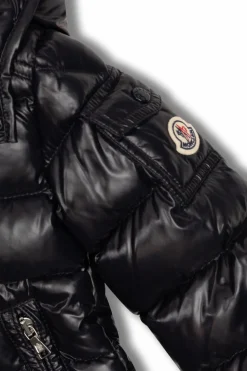 Moncler Enfant GRANATOWY Kurtka puchowa `Maya`