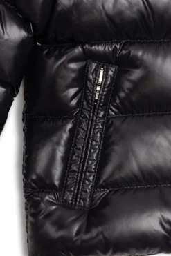 Moncler Enfant GRANATOWY Kurtka puchowa `Maya`