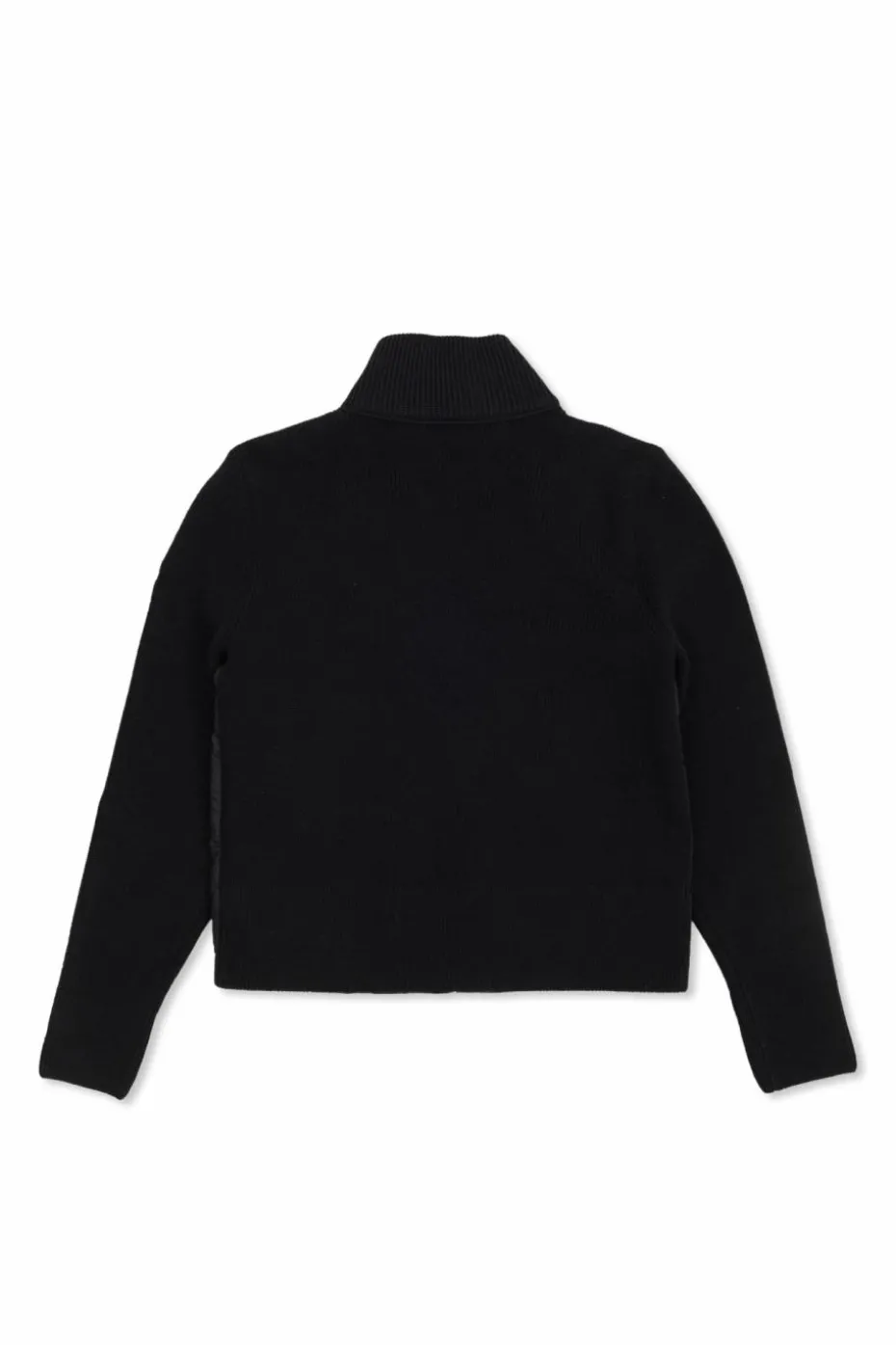 Moncler Enfant GRANATOWY Kardigan z pikowanym przodem