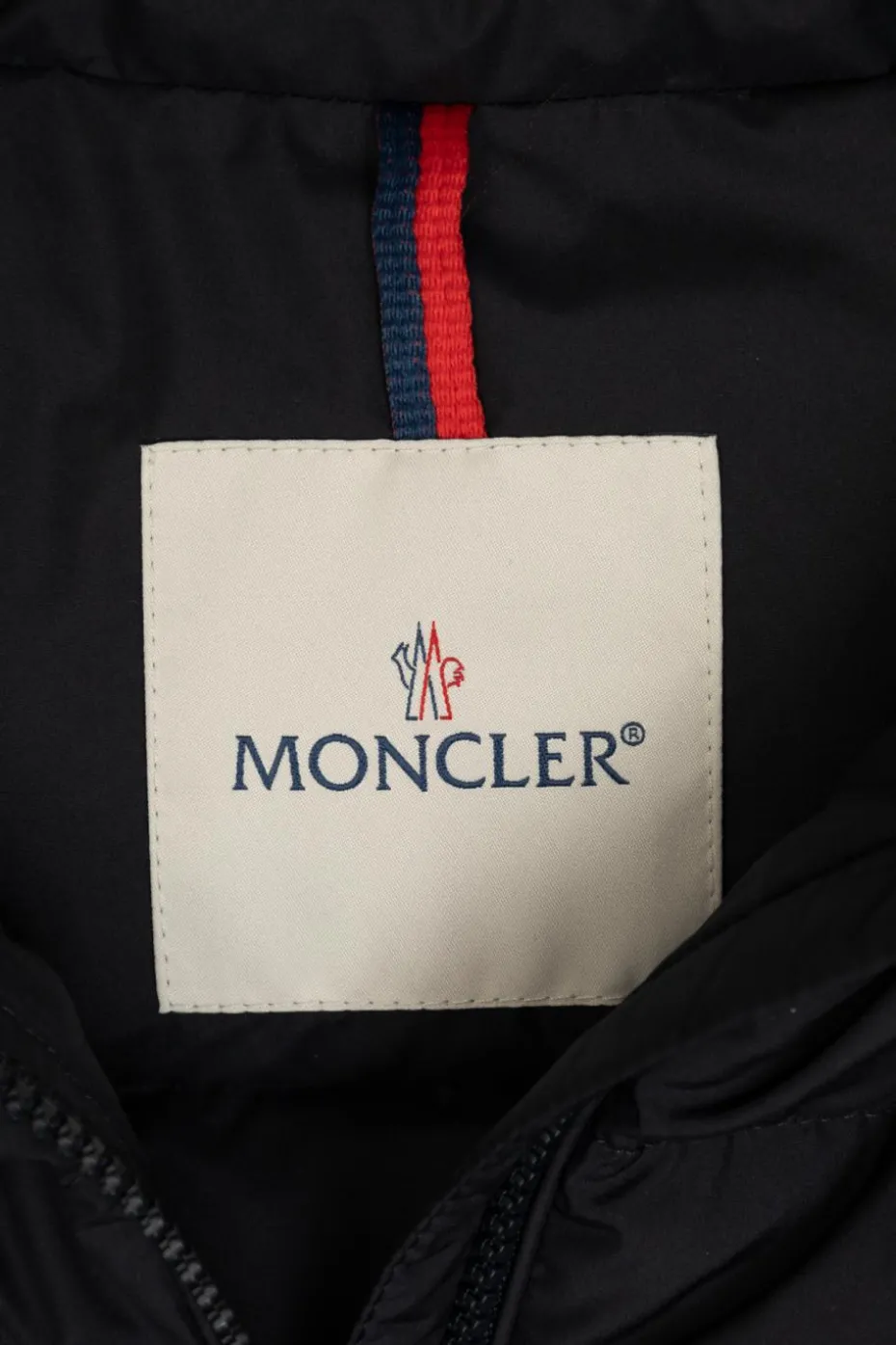 Moncler Enfant GRANATOWY Kurtka puchowa `Cermasa`