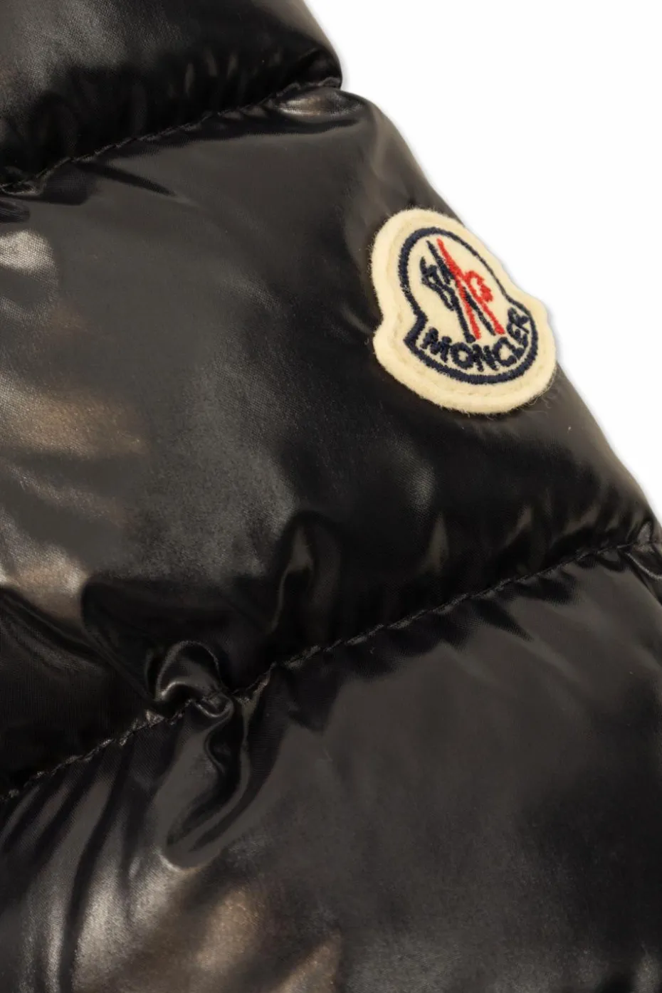 Moncler Enfant GRANATOWY Kurtka puchowa `New Aubert`