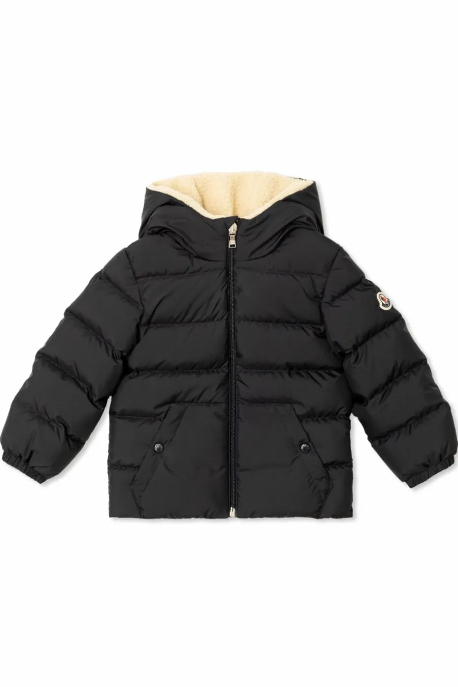 Moncler Enfant GRANATOWY Kurtka puchowa `Amir`
