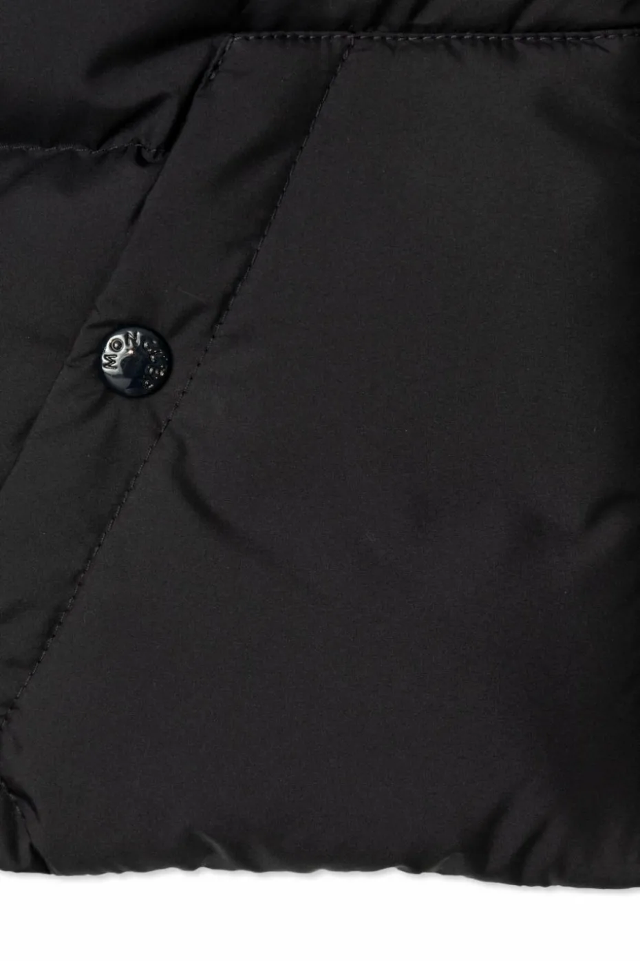 Moncler Enfant GRANATOWY Kurtka puchowa `Amir`