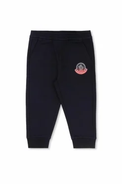 Moncler Enfant GRANATOWY Spodnie dresowe