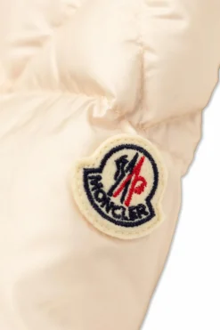 Moncler Enfant kremowy Kurtka puchowa `Sharon`
