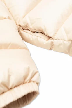 Moncler Enfant kremowy Kurtka puchowa `Sharon`