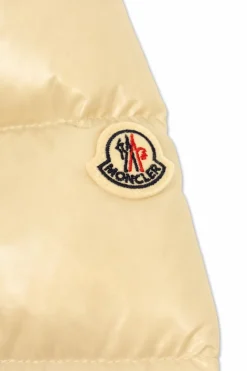 Moncler Enfant kremowy Kurtka puchowa `Dacca`