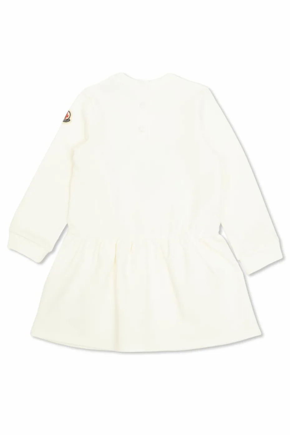 Moncler Enfant kremowy Sukienka z nadrukiem