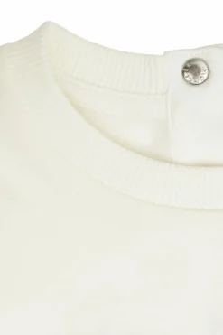 Moncler Enfant kremowy Sukienka z nadrukiem