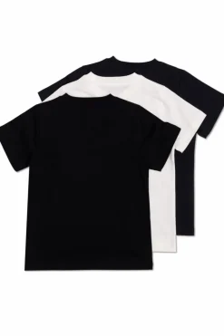 Moncler Enfant MULTIKOLOR Trójpak t-shirtów z logo