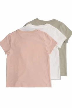 Moncler Enfant MULTIKOLOR Trójpak t-shirtów z logo