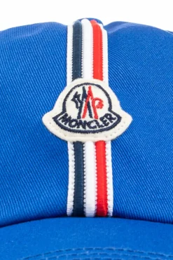 Moncler Enfant NIEBIESKI Czapka z daszkiem
