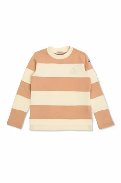 Moncler Enfant RÓŻOWY Bluza ze wzorem w pasy