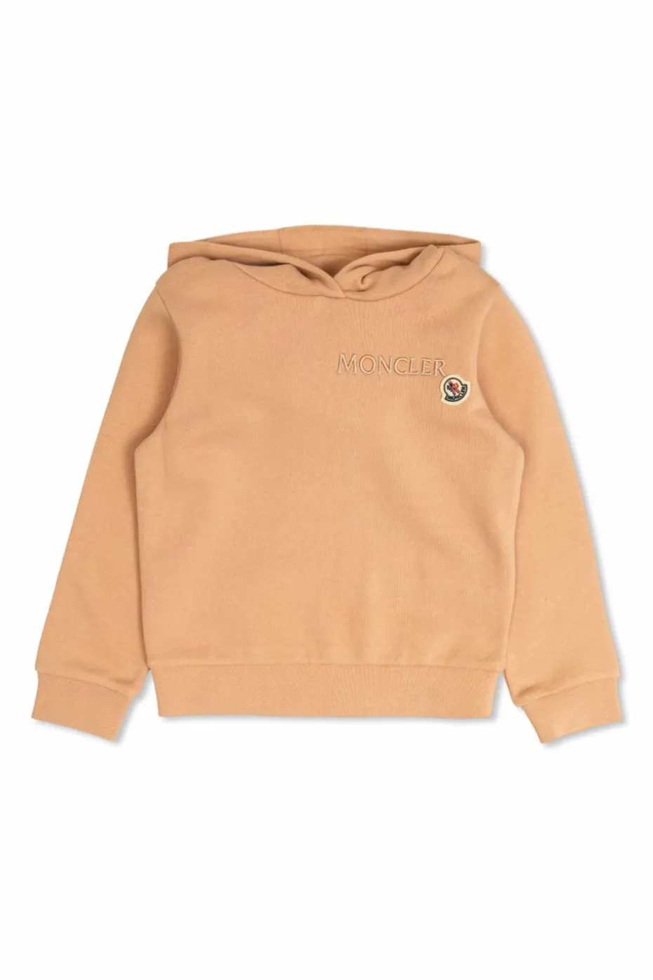 Moncler Enfant RÓŻOWY Bluza z kapturem