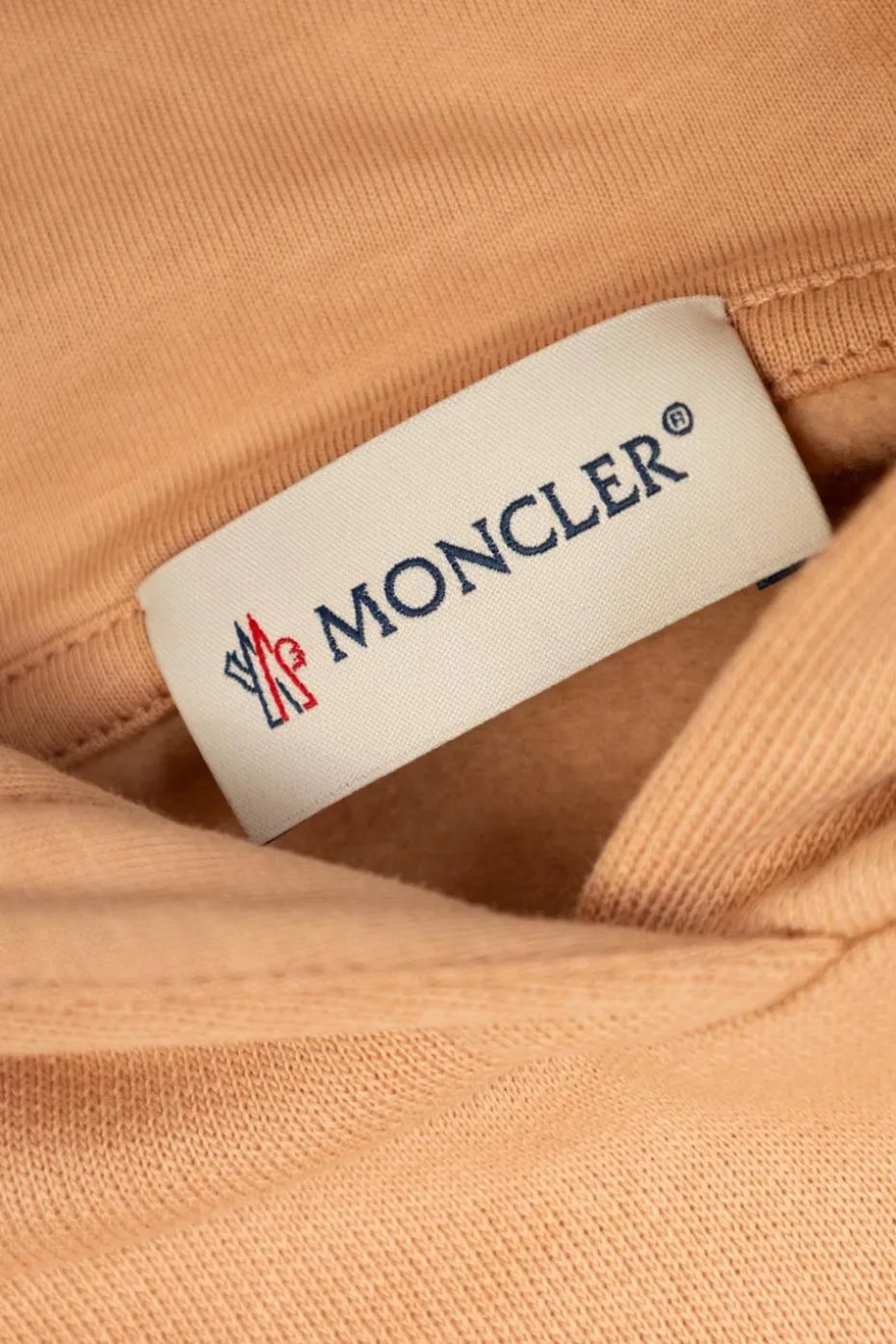 Moncler Enfant RÓŻOWY Bluza z kapturem