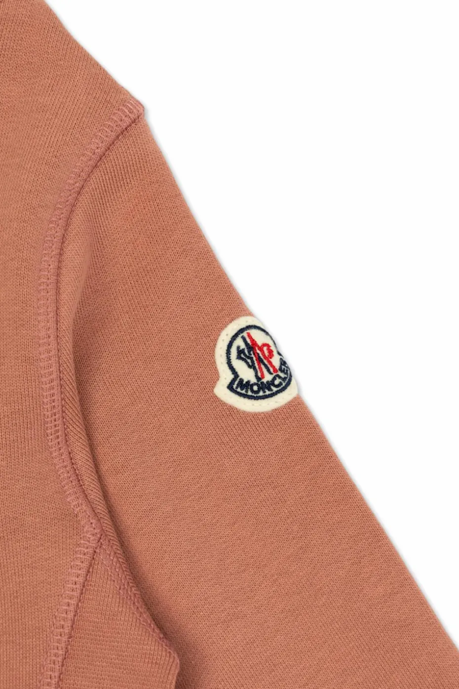 Moncler Enfant RÓŻOWY Bluza z logo