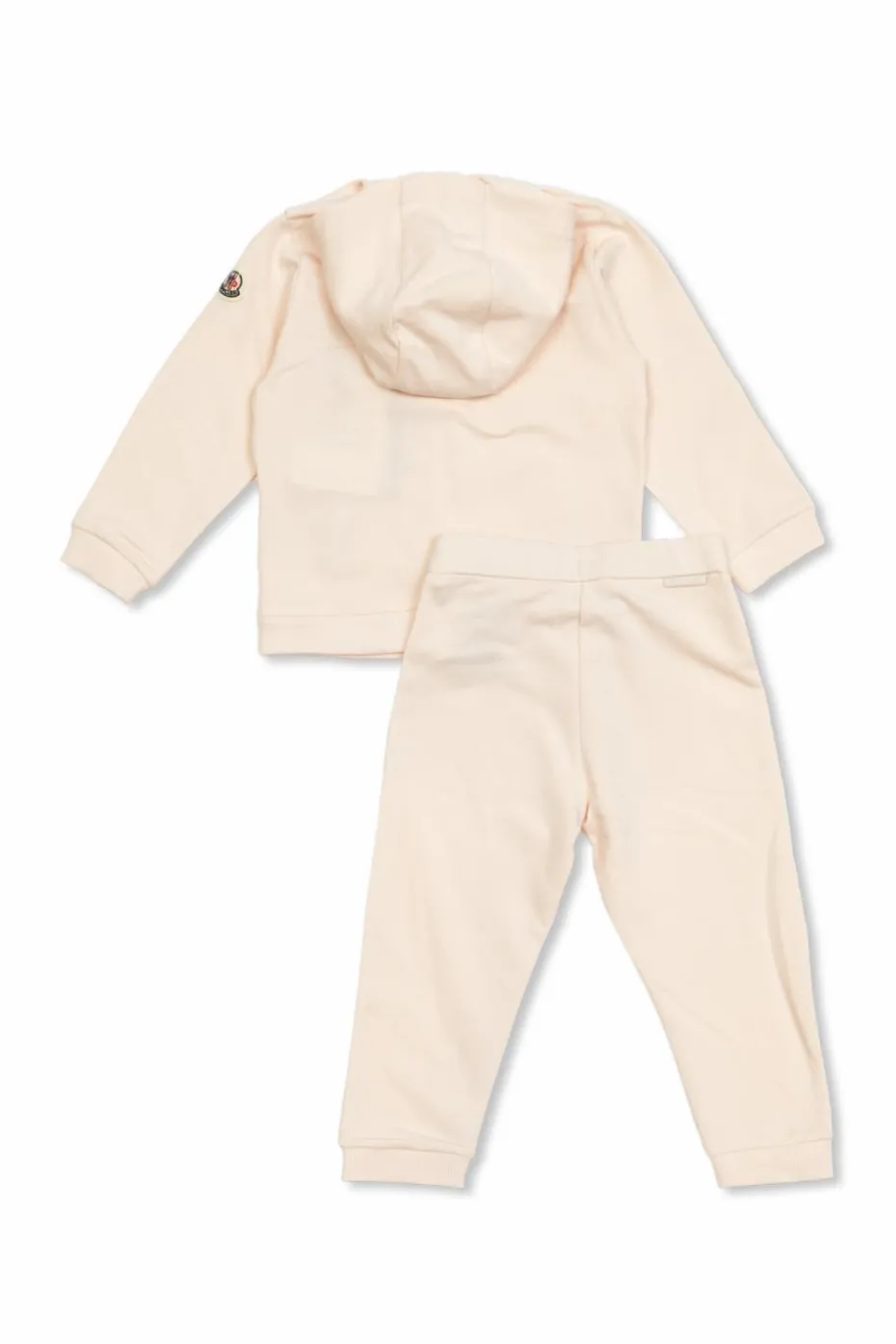 Moncler Enfant RÓŻOWY Komplet: bluza i spodnie dresowe