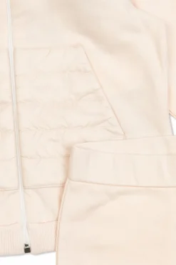 Moncler Enfant RÓŻOWY Komplet: bluza i spodnie dresowe