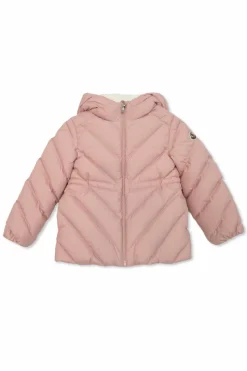 Moncler Enfant RÓŻOWY Kurtka z kapturem