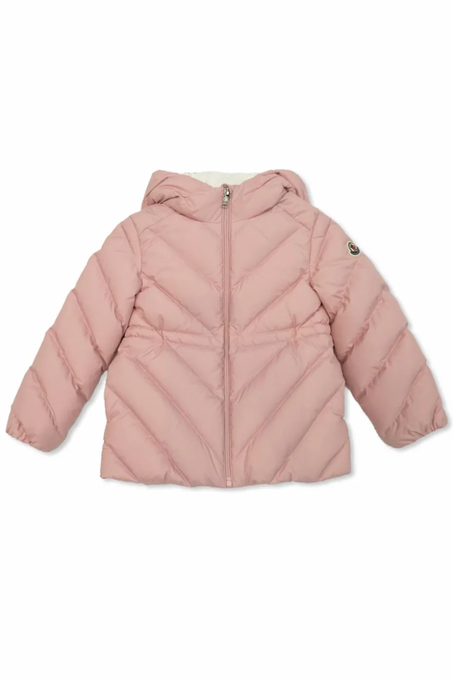 Moncler Enfant RÓŻOWY Kurtka z kapturem