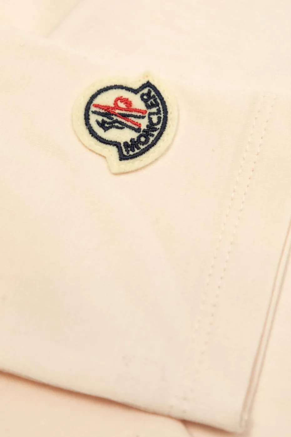 Moncler Enfant RÓŻOWY Leginsy z logo