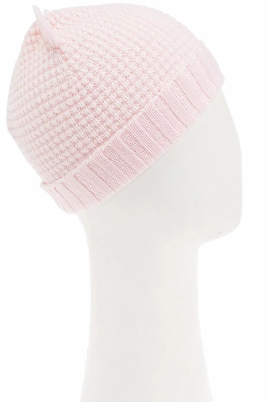 Moncler Enfant RÓŻOWY Wełniana czapka