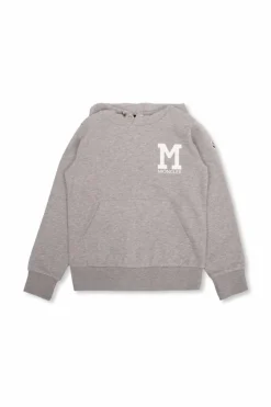 Moncler Enfant SZARY Bluza z logo