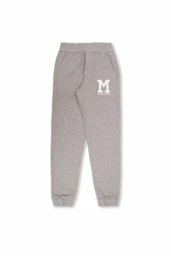Moncler Enfant SZARY Dresowe spodnie z logo