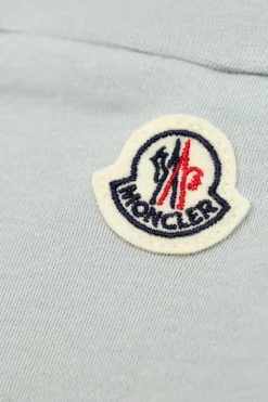 Moncler Enfant SZARY Komplet: Body, rampersy i śliniak